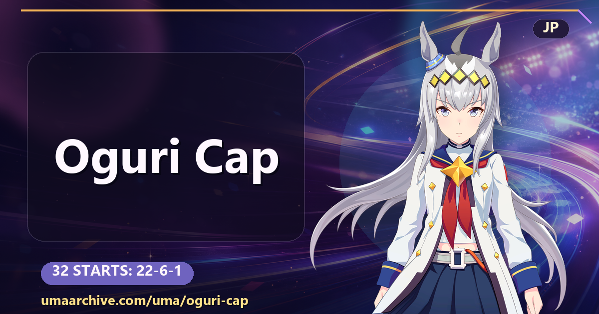 Oguri Cap | UmaArchive